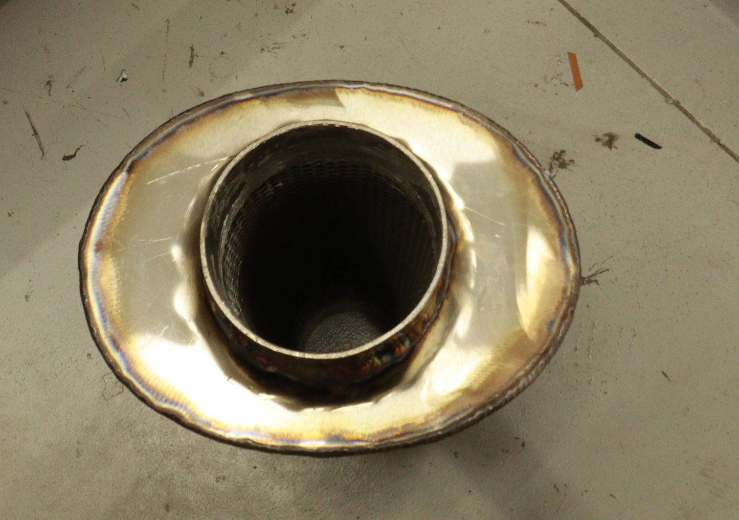 exhaust back box 4 inch